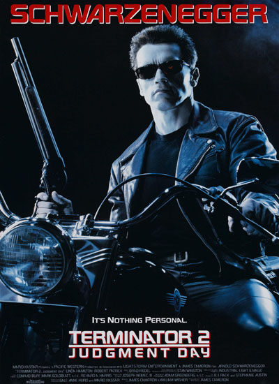 James Cameron Terminator 2 Judgment Day Poster Affiche