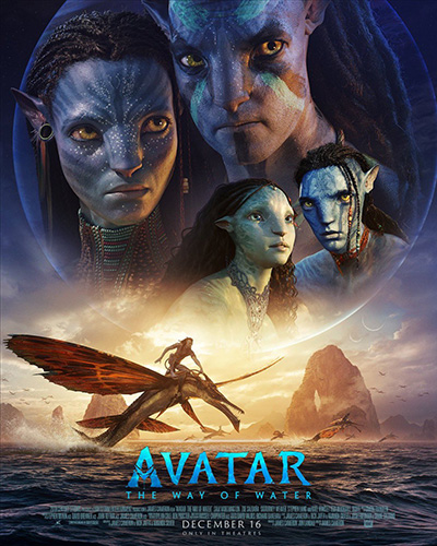 James Cameron Avatar 2 Poster Affiche